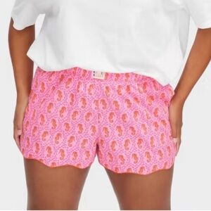 Roller Rabbit x Target Seahorse Poplin Boxer Shorts - Size S - NEW w/tags